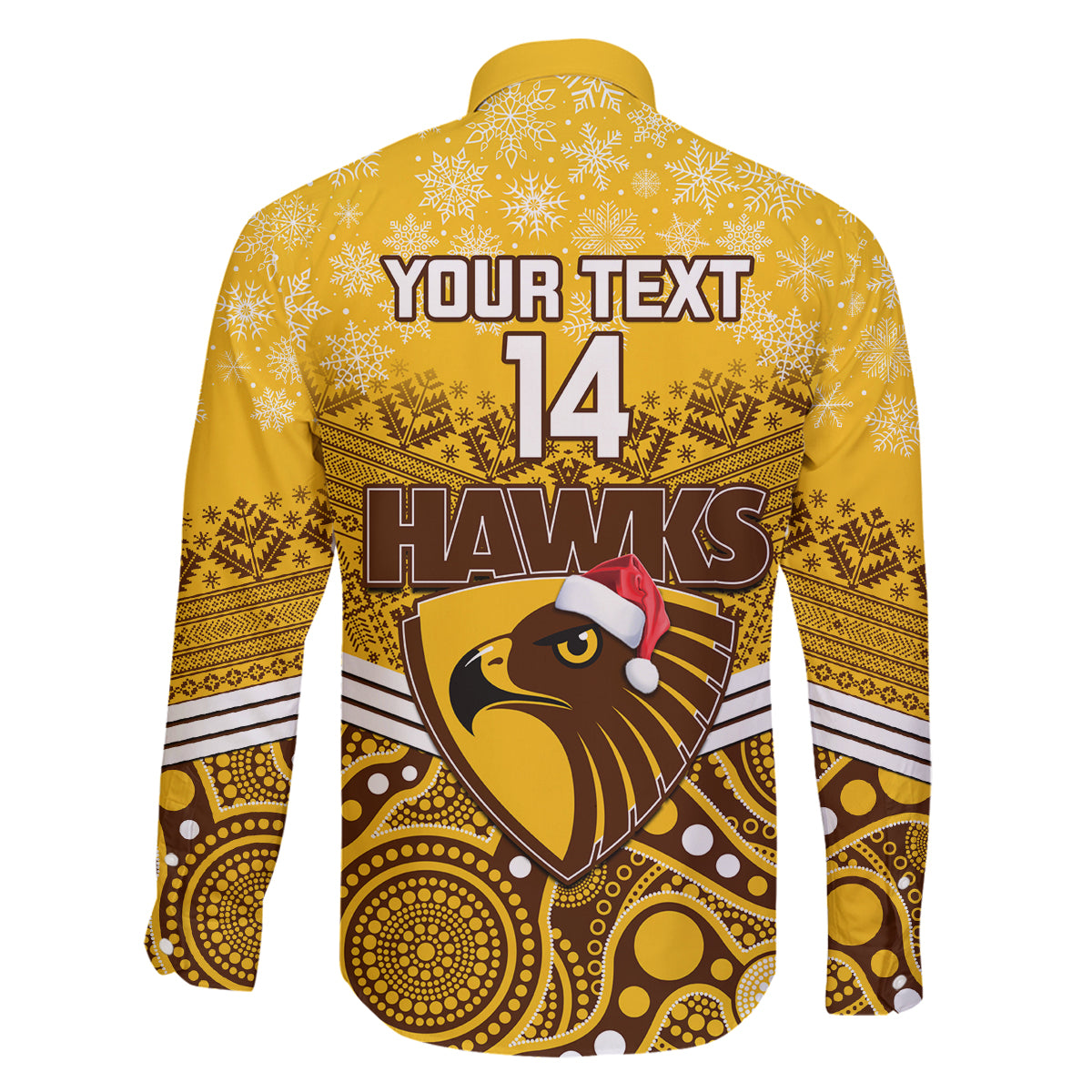 custom-hawthorn-football-christmas-family-matching-long-sleeve-bodycon-dress-and-hawaiian-shirt-merry-xmas-2023-mix-aboriginal-art