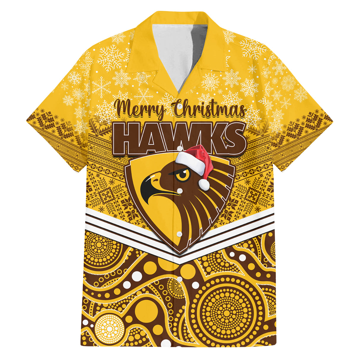 custom-hawthorn-football-christmas-family-matching-mermaid-dress-and-hawaiian-shirt-merry-xmas-2023-mix-aboriginal-art