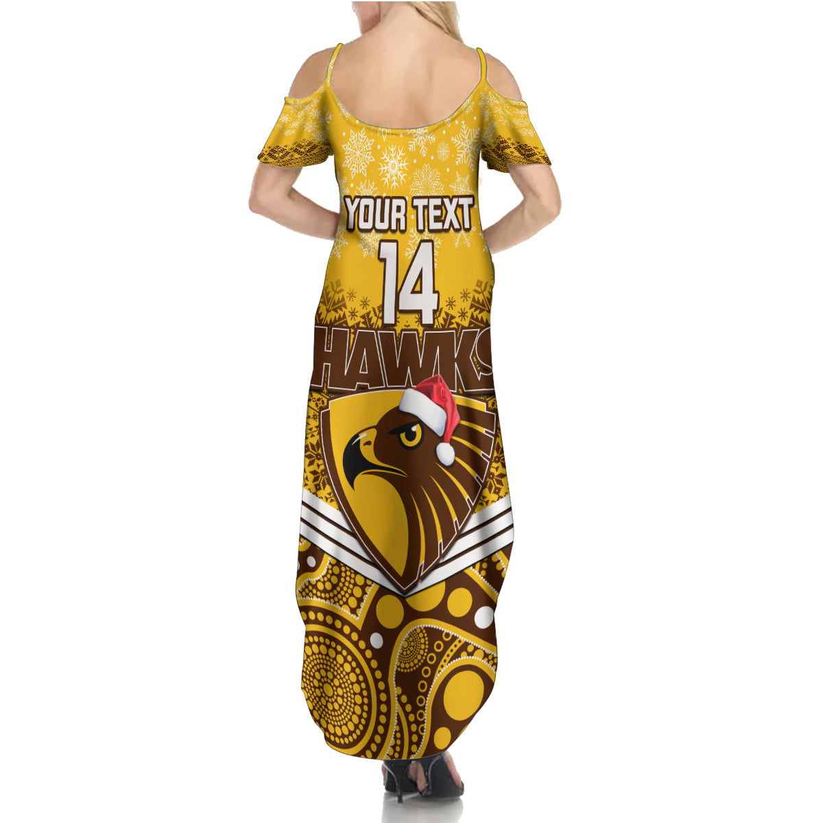 custom-hawthorn-football-christmas-family-matching-summer-maxi-dress-and-hawaiian-shirt-merry-xmas-2023-mix-aboriginal-art