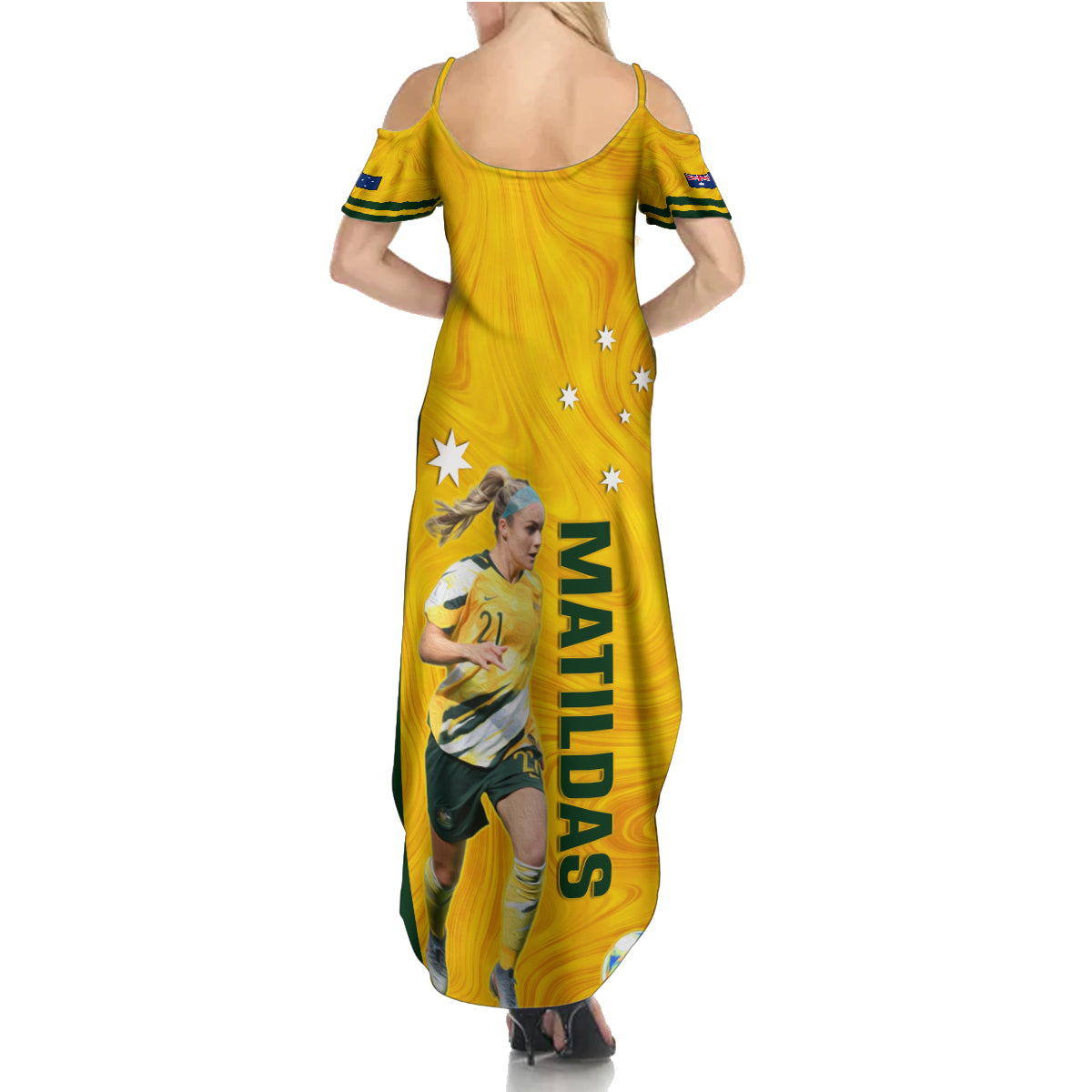 australia-soccer-summer-maxi-dress-ellie-carpenter-matildas-gold-version