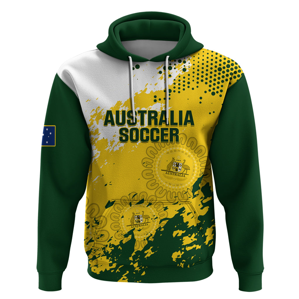 Australia Soccer Hoodie Til Its Done Matildas 2024 Happy 46th Anniversary - Vibe Hoodie Shop