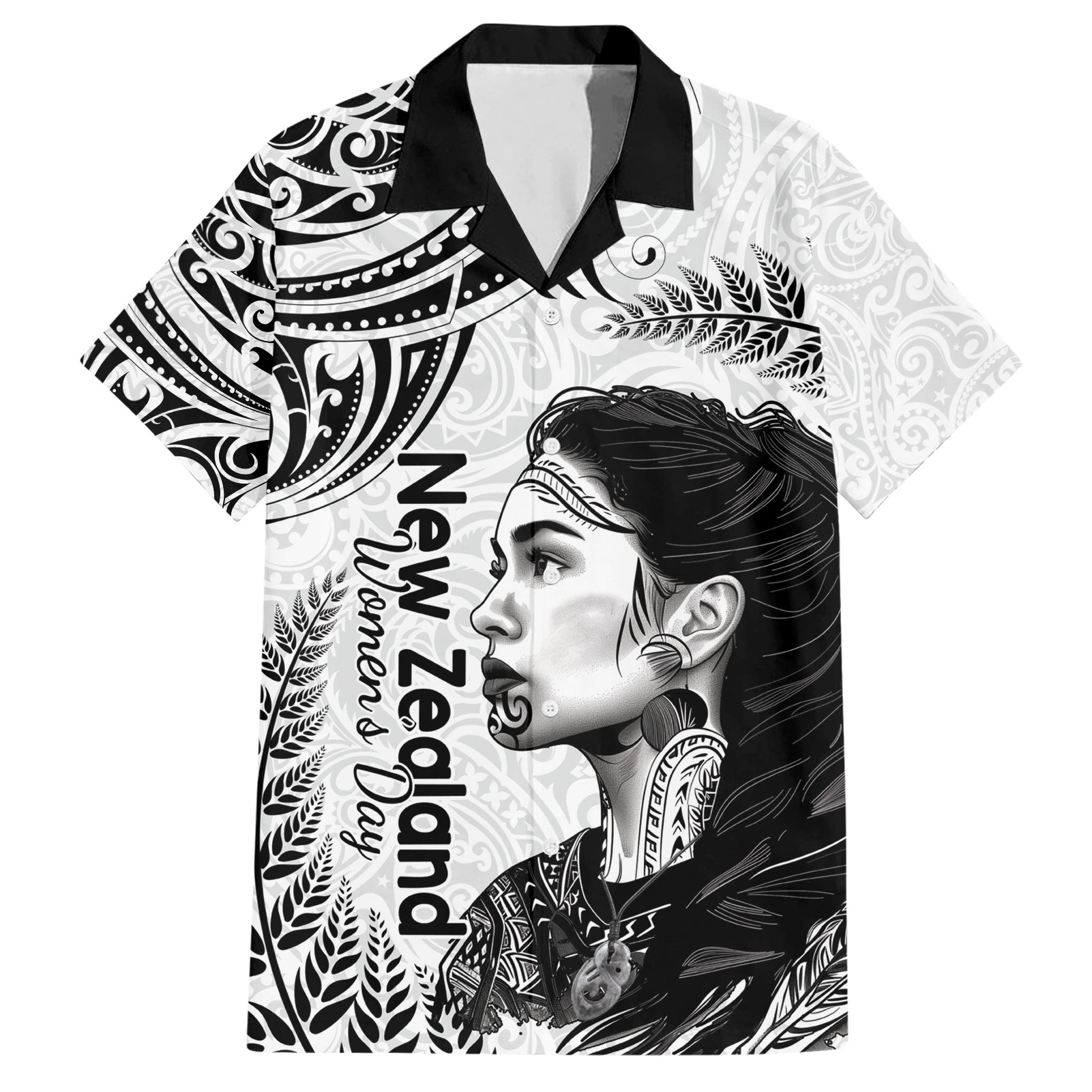 New Zealand Women's Day Hawaiian Shirt Aotearoa Kia Whakapumau Te Mana Wahine - Vibe Hoodie Shop