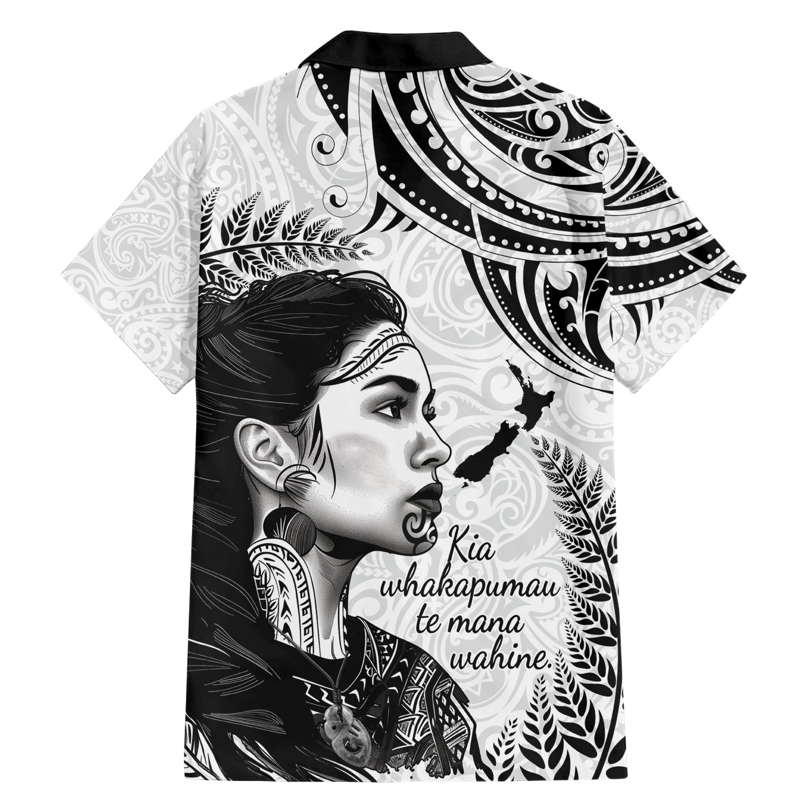 New Zealand Women's Day Hawaiian Shirt Aotearoa Kia Whakapumau Te Mana Wahine - Vibe Hoodie Shop