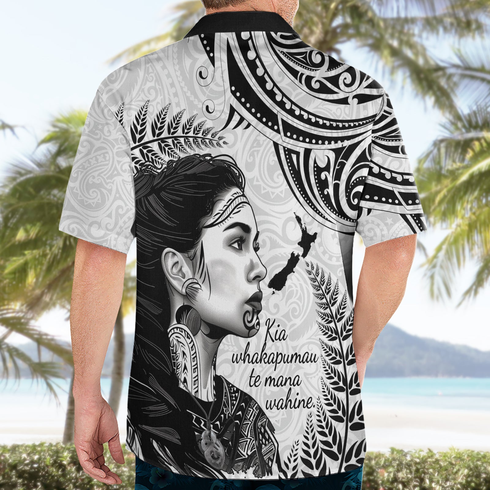 New Zealand Women's Day Hawaiian Shirt Aotearoa Kia Whakapumau Te Mana Wahine - Vibe Hoodie Shop