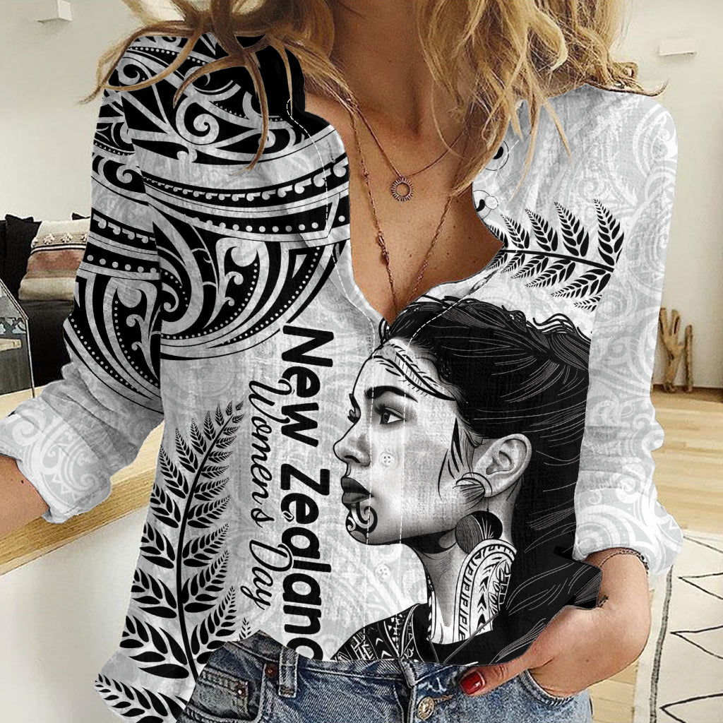 New Zealand Women's Day Women Casual Shirt Aotearoa Kia Whakapumau Te Mana Wahine - Vibe Hoodie Shop