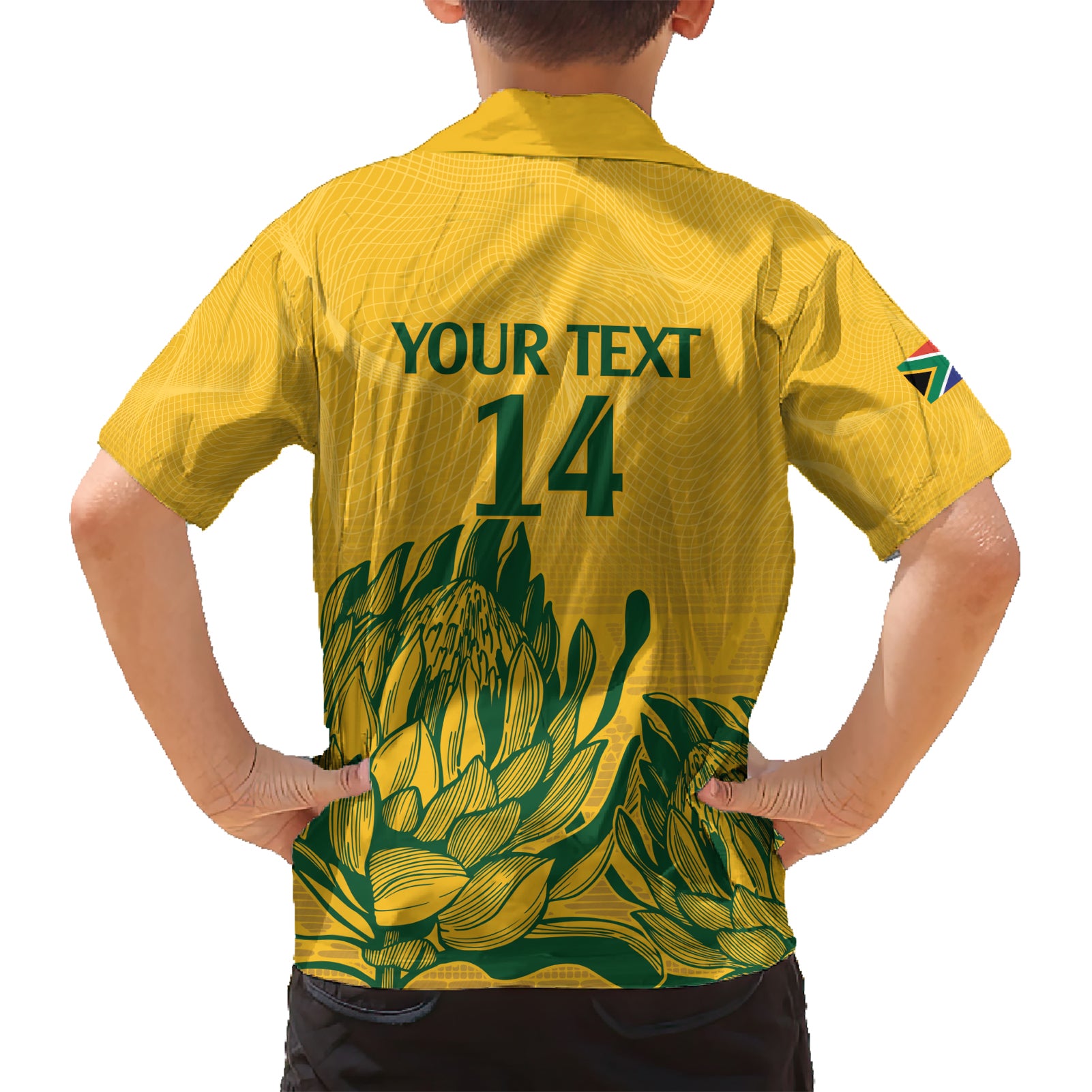 Custom South Africa Cricket Hawaiian Shirt 2024 African Pattern Go Proteas - Vibe Hoodie Shop