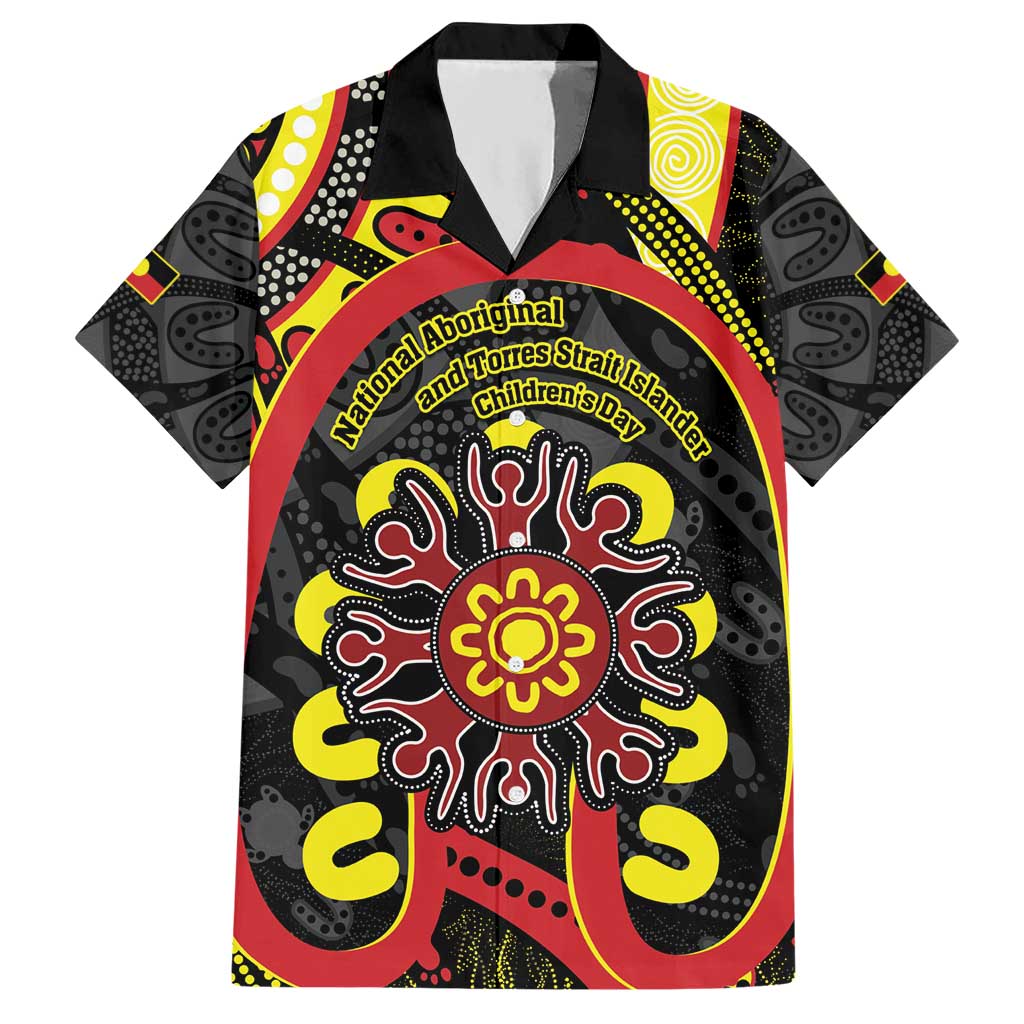 Australia Indigenous Children's Day Hawaiian Shirt Strong In Culture Stronger Together Aboriginal Art - Vibe Hoodie Shop