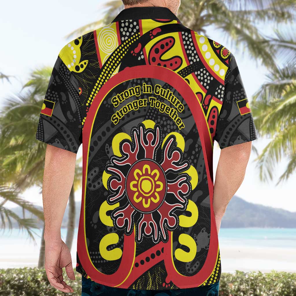 Australia Indigenous Children's Day Hawaiian Shirt Strong In Culture Stronger Together Aboriginal Art - Vibe Hoodie Shop