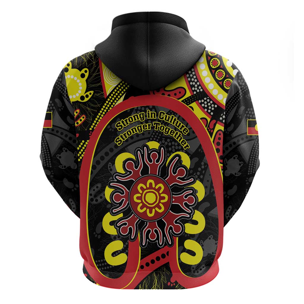 Australia Indigenous Children's Day Hoodie Strong In Culture Stronger Together Aboriginal Art - Vibe Hoodie Shop