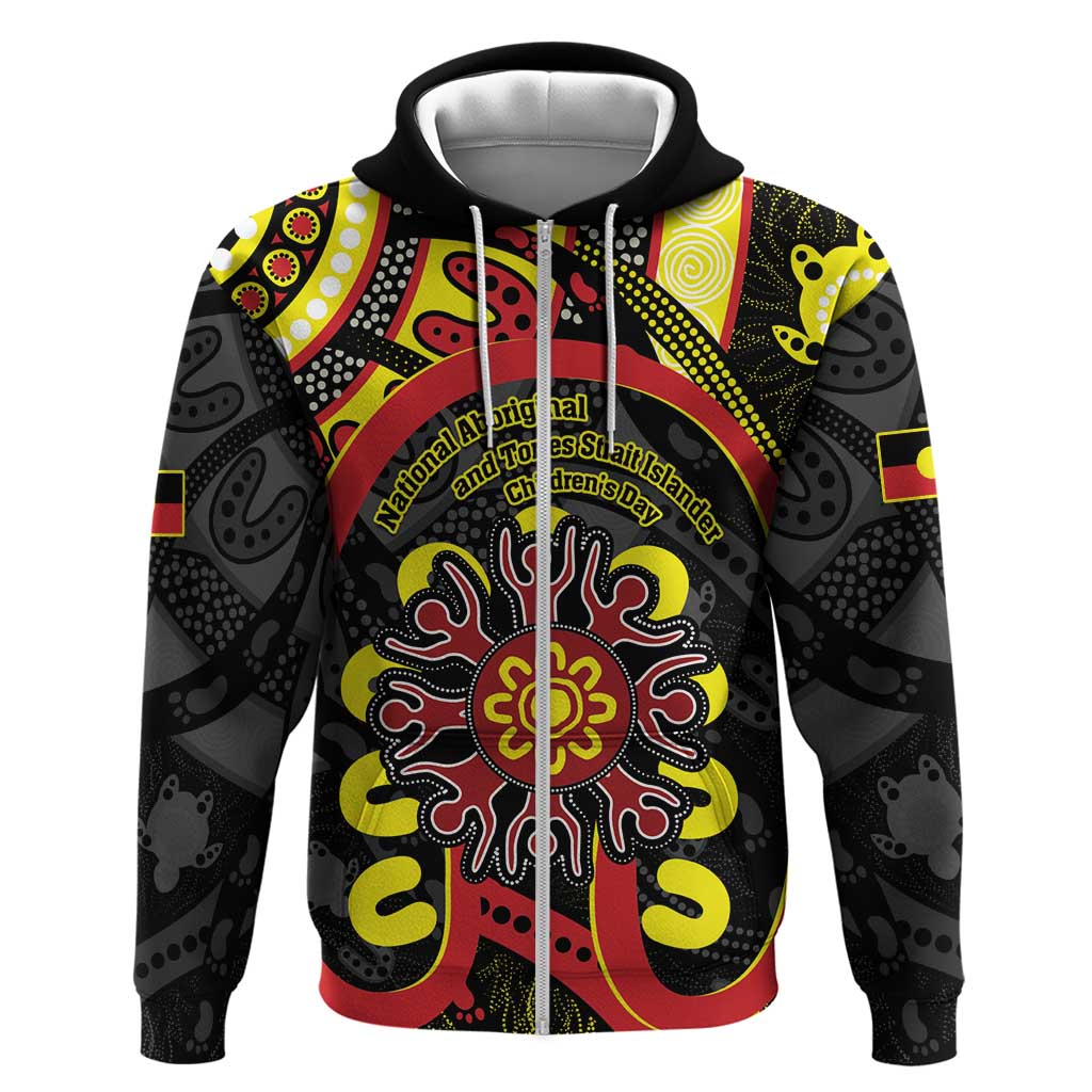 Australia Indigenous Children's Day Hoodie Strong In Culture Stronger Together Aboriginal Art - Vibe Hoodie Shop