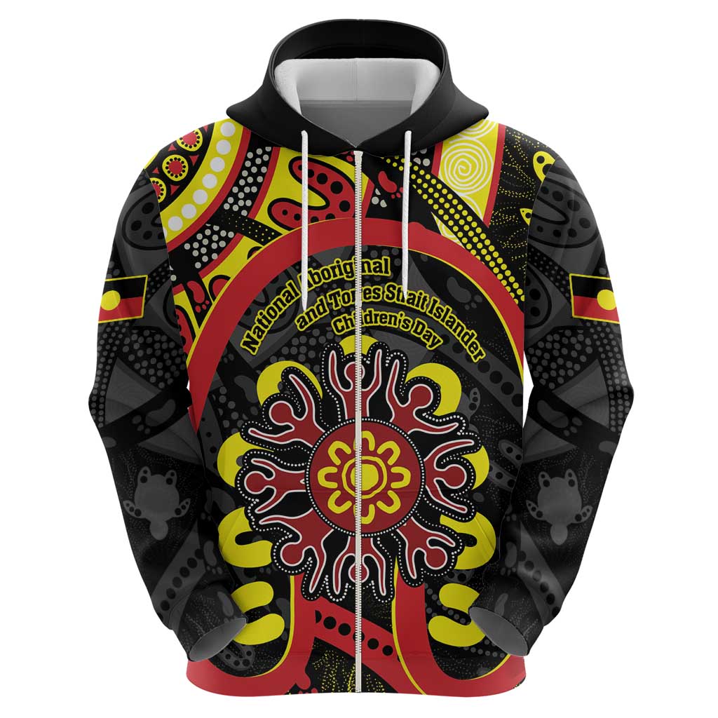 Australia Indigenous Children's Day Hoodie Strong In Culture Stronger Together Aboriginal Art - Vibe Hoodie Shop