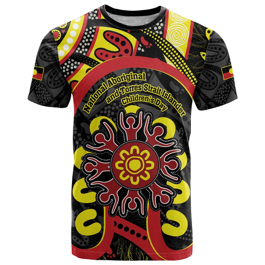 Australia Indigenous Children's Day T Shirt Strong In Culture Stronger Together Aboriginal Art - Vibe Hoodie Shop