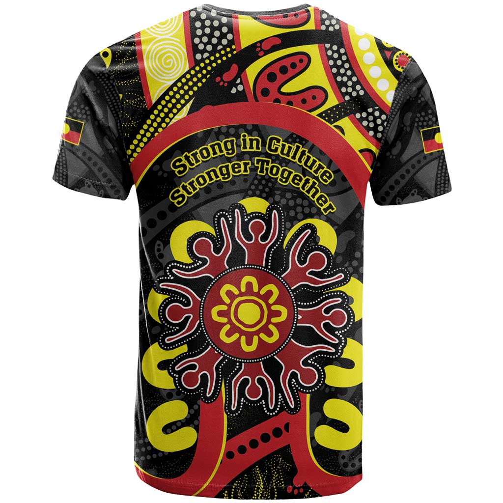 Australia Indigenous Children's Day T Shirt Strong In Culture Stronger Together Aboriginal Art - Vibe Hoodie Shop