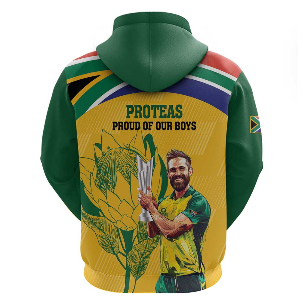 South Africa Cricket Hoodie 1st Champions World Cup Proud Of Our Boys - Vibe Hoodie Shop