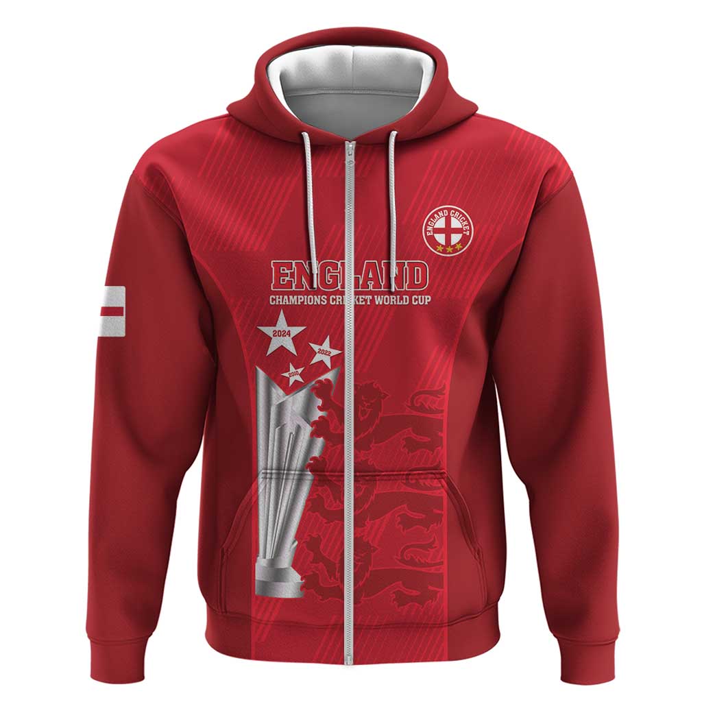Custom England Cricket Hoodie 3rd Champions World Cup Proud - Vibe Hoodie Shop