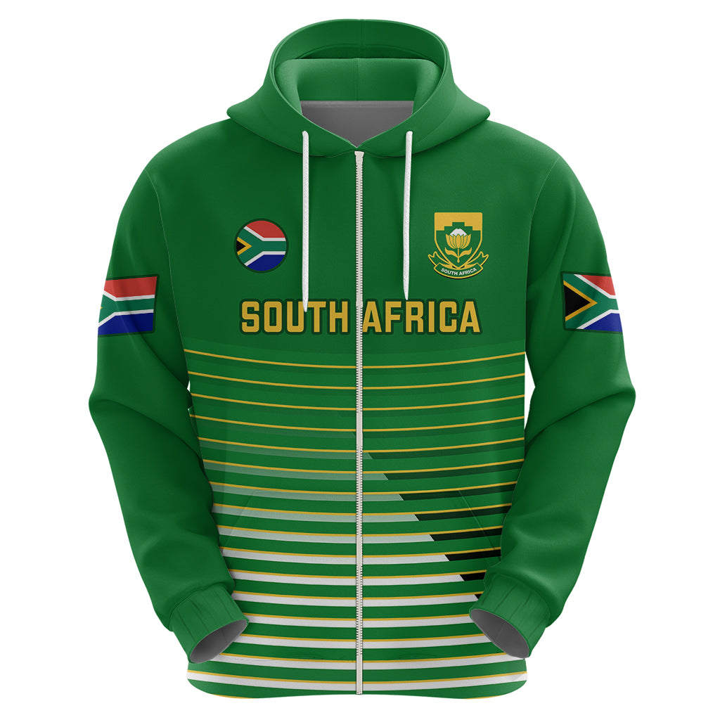 South Africa Soccer Hoodie 2023 World Cup Go Banyana Banyana Green - Vibe Hoodie Shop