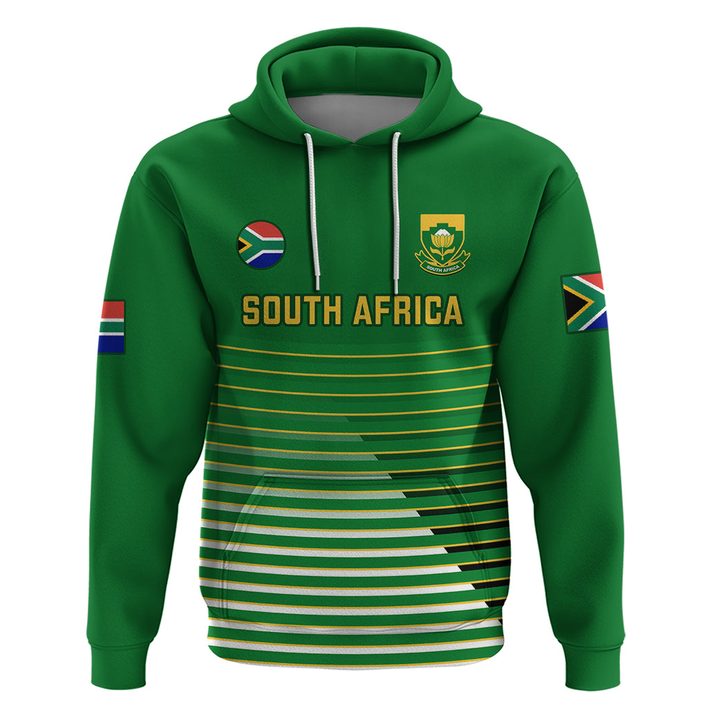 Custom South Africa Soccer Hoodie 2023 World Cup Go Banyana Banyana Green - Vibe Hoodie Shop