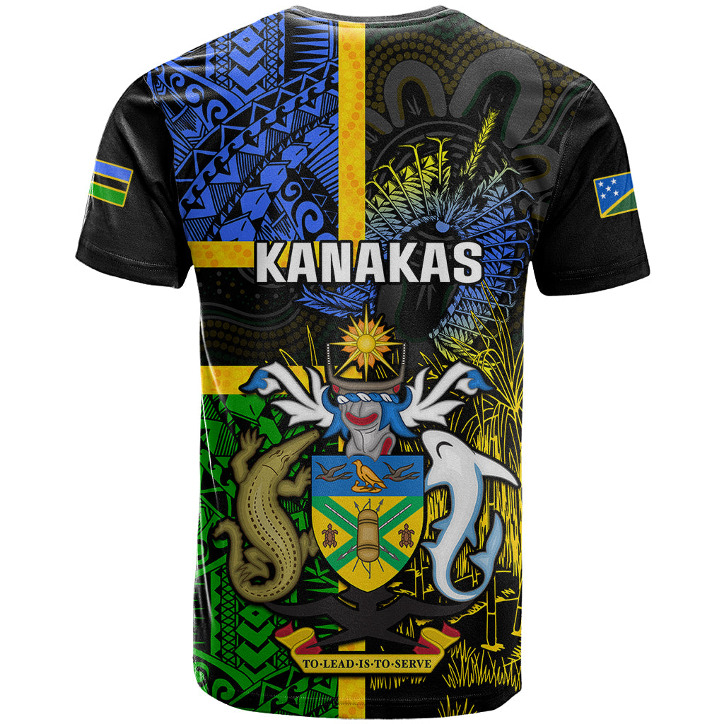 South Sea Islanders T Shirt Kanakas With Solomon Islands Coat Of Arms - Vibe Hoodie Shop