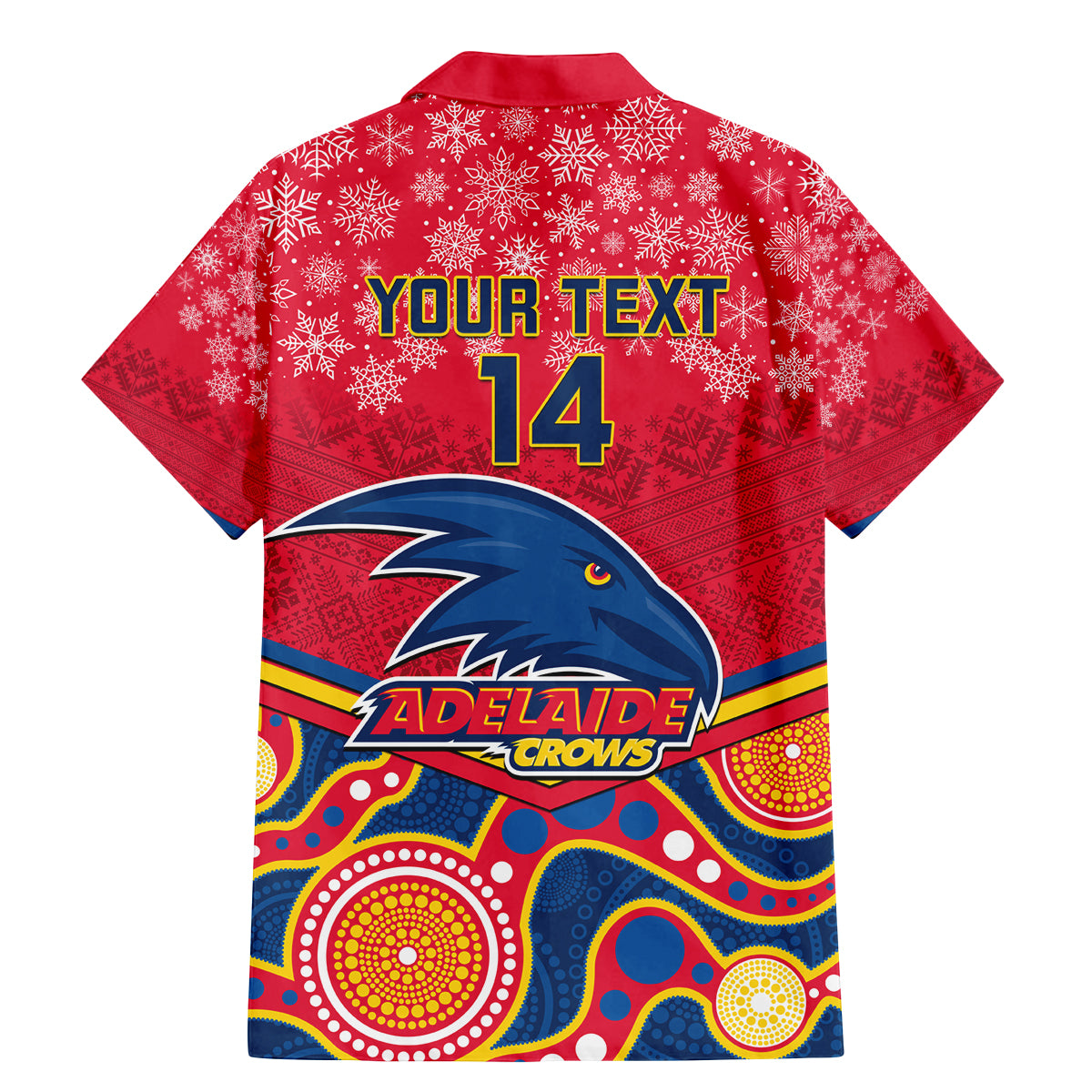 custom-adelaide-crows-football-christmas-family-matching-mermaid-dress-and-hawaiian-shirt-merry-xmas-2023-mix-aboriginal-art