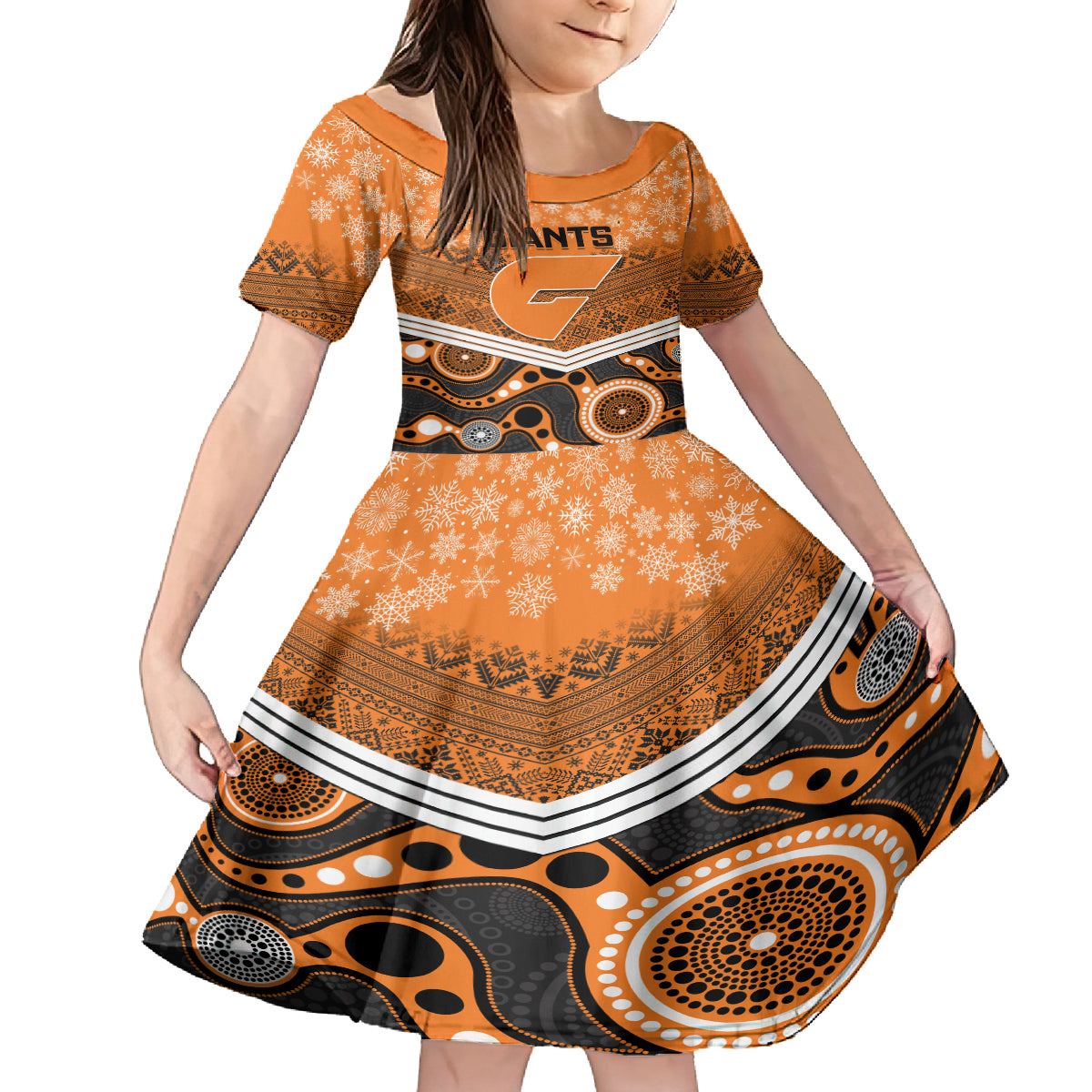 custom-giants-football-christmas-family-matching-long-sleeve-bodycon-dress-and-hawaiian-shirt-merry-xmas-2023-mix-aboriginal-art