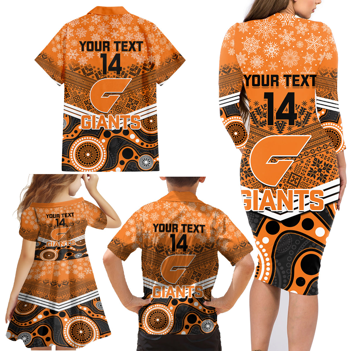 custom-giants-football-christmas-family-matching-long-sleeve-bodycon-dress-and-hawaiian-shirt-merry-xmas-2023-mix-aboriginal-art