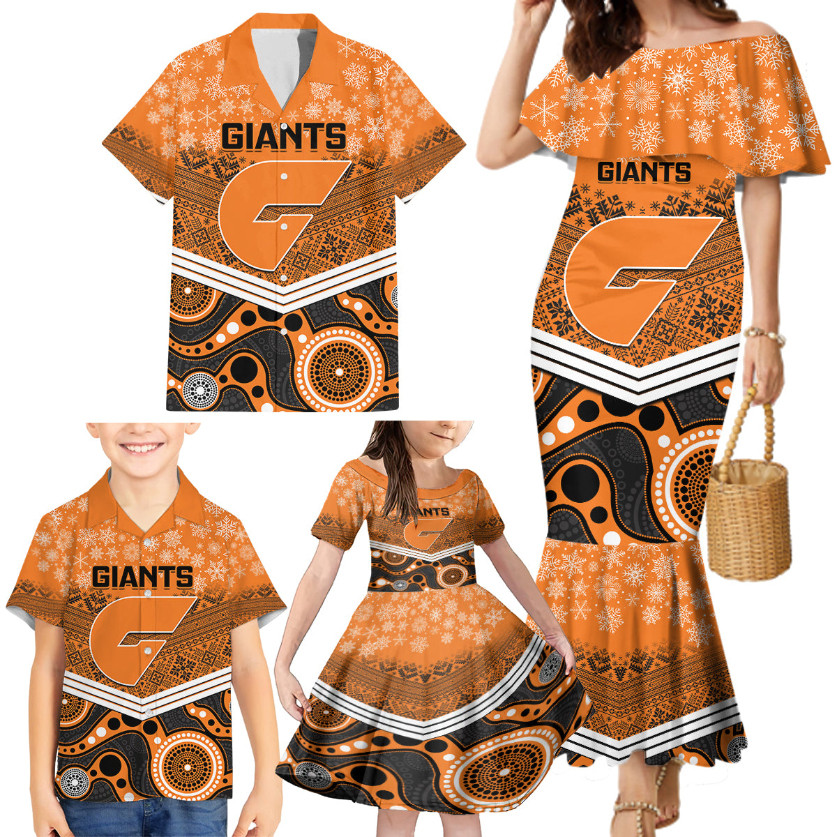 custom-giants-football-christmas-family-matching-mermaid-dress-and-hawaiian-shirt-merry-xmas-2023-mix-aboriginal-art