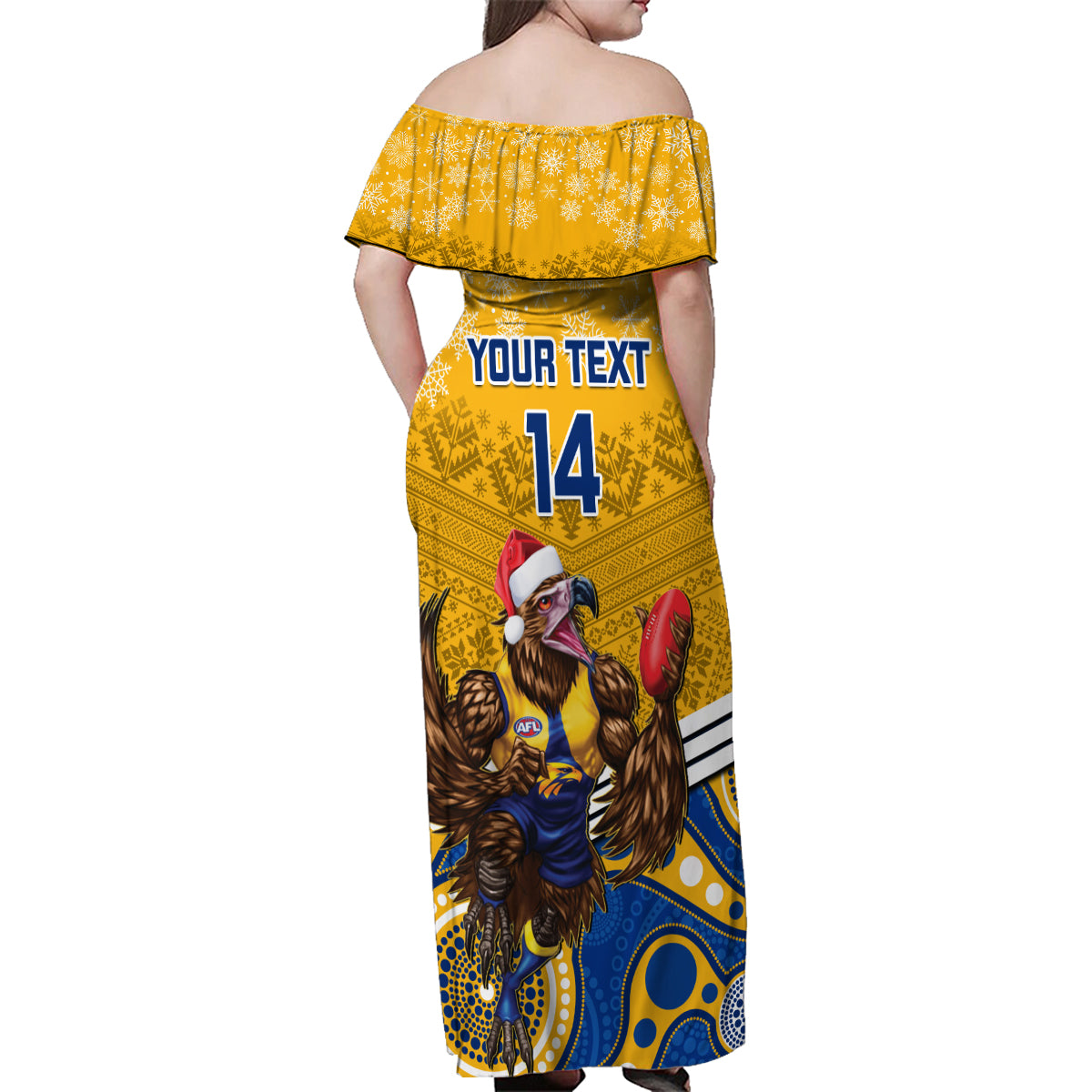 custom-eagles-football-christmas-family-matching-off-shoulder-maxi-dress-and-hawaiian-shirt-merry-xmas-2023-mix-aboriginal-art