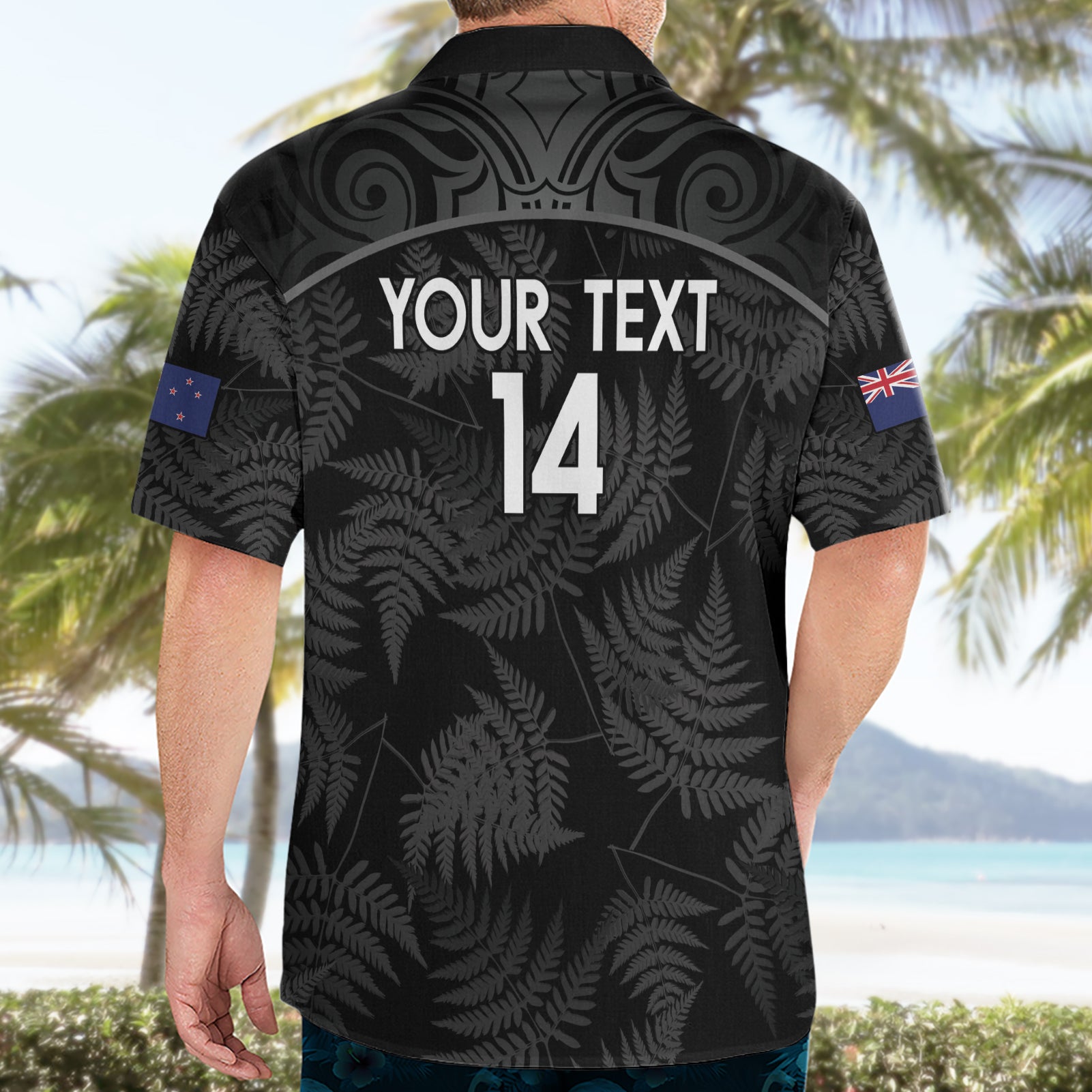 Custom New Zealand Silver Fern Football Hawaiian Shirt Summer 2024 Olympic Go Aotearoa - Vibe Hoodie Shop