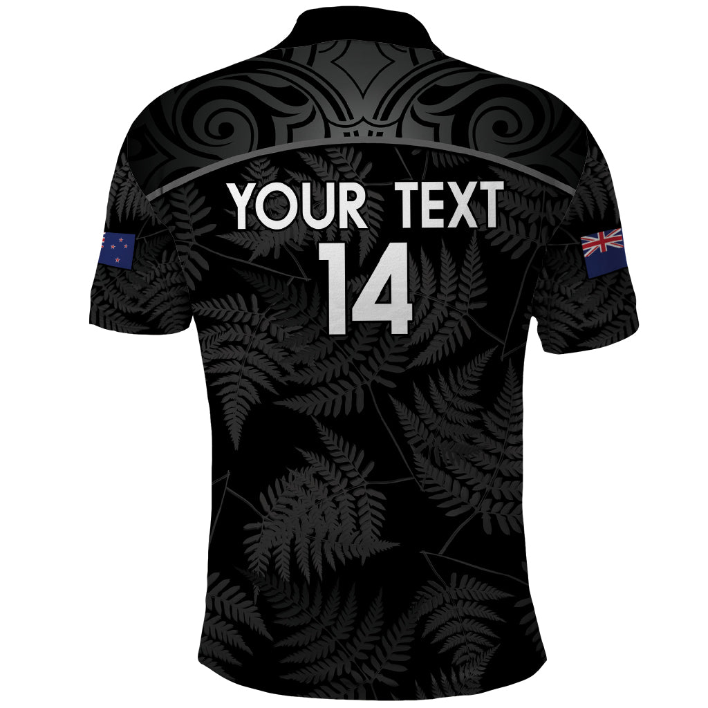 Custom New Zealand Silver Fern Football Polo Shirt Summer 2024 Olympic Go Aotearoa - Vibe Hoodie Shop
