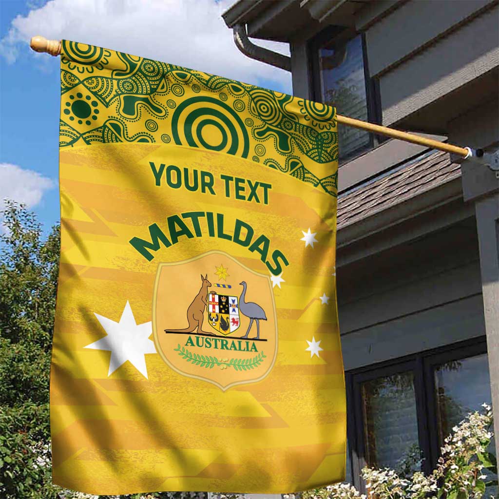 Custom Australia Matildas Garden Flag National Color Indigenous Art - Vibe Hoodie Shop