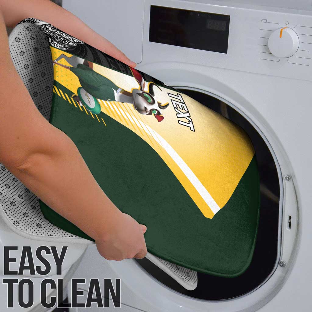 New Zealand and South Africa Rugby Custom Bathroom Set Maori Silver Fern Springbok Together - Vibe Hoodie