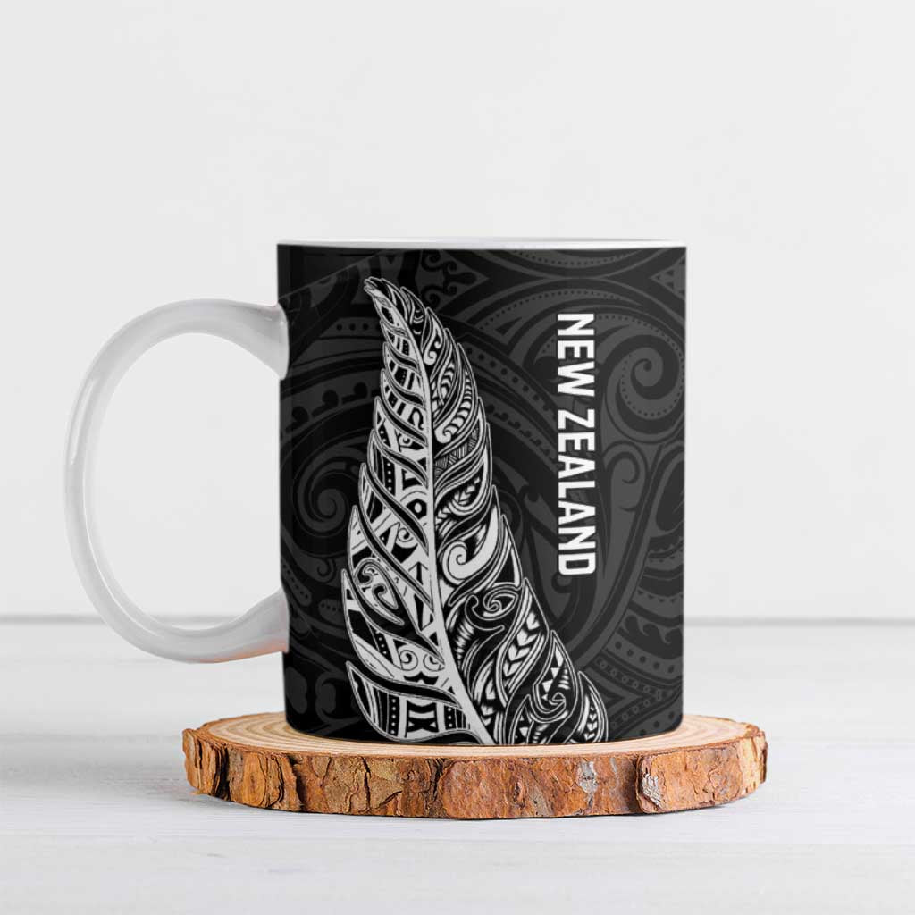 New Zealand and South Africa Rugby Ceramic Mug Maori Silver Fern Springbok Together - Vibe Hoodie