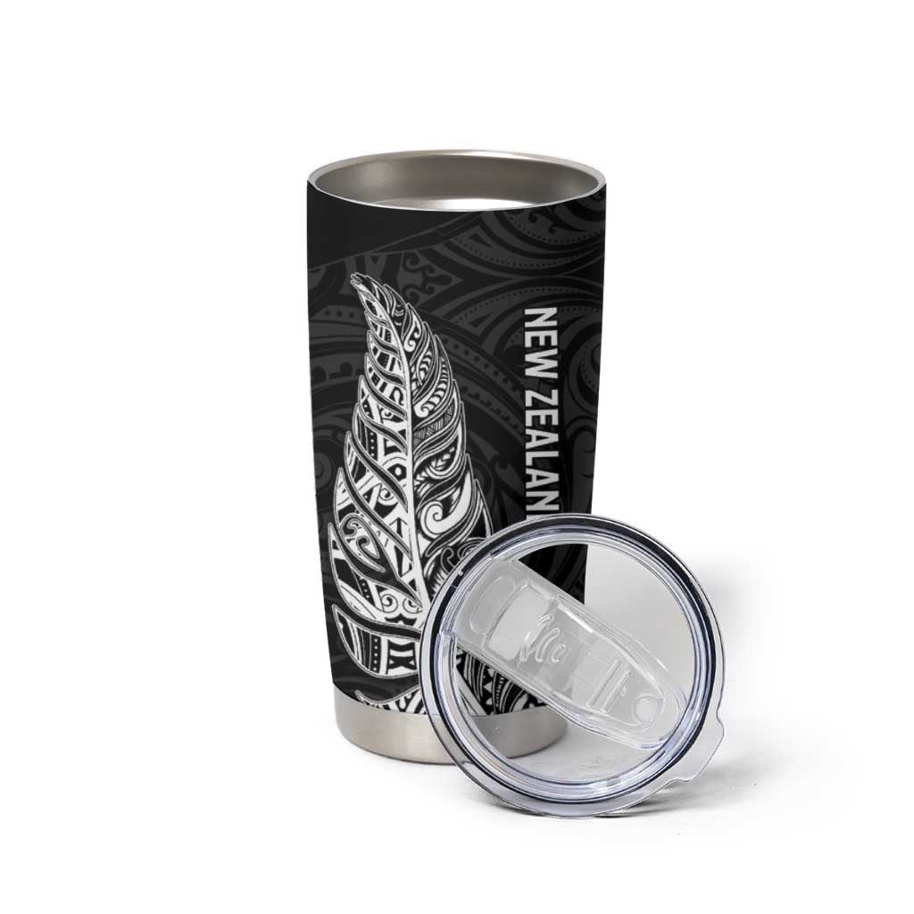 New Zealand and South Africa Rugby Tumbler Cup Maori Silver Fern Springbok Together - Vibe Hoodie