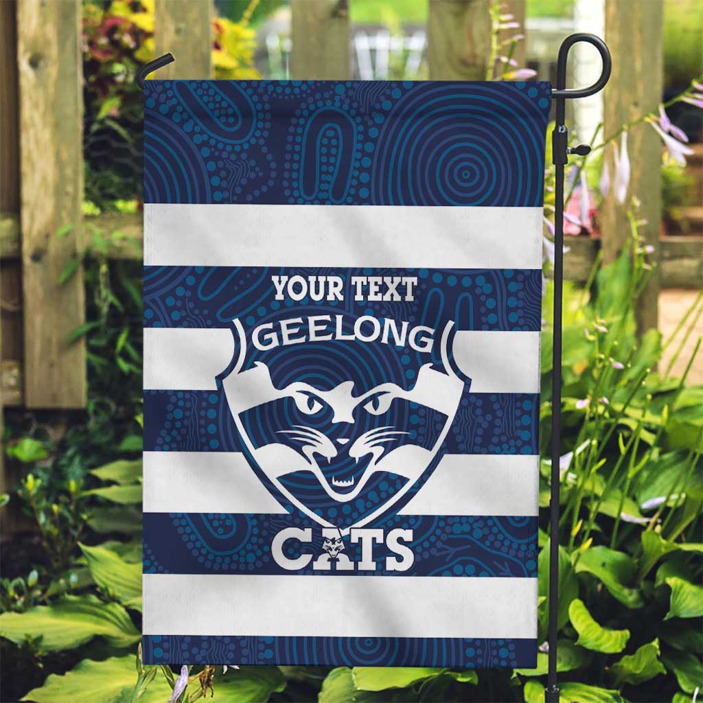 AFL Cats Football Custom Garden Flag Geelong Proud Indigenous Art - Vibe Hoodie