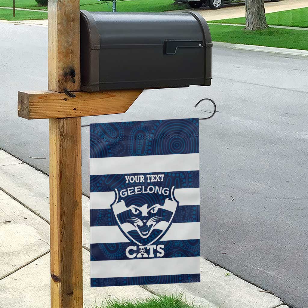 AFL Cats Football Custom Garden Flag Geelong Proud Indigenous Art - Vibe Hoodie