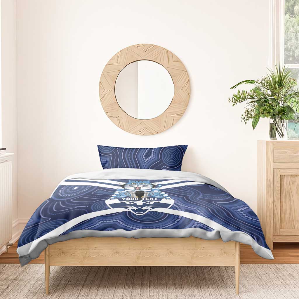 AFL Cats Football Personalised Bedding Set Final Geelong Premiers Trophy Aboriginal - Vibe Hoodie