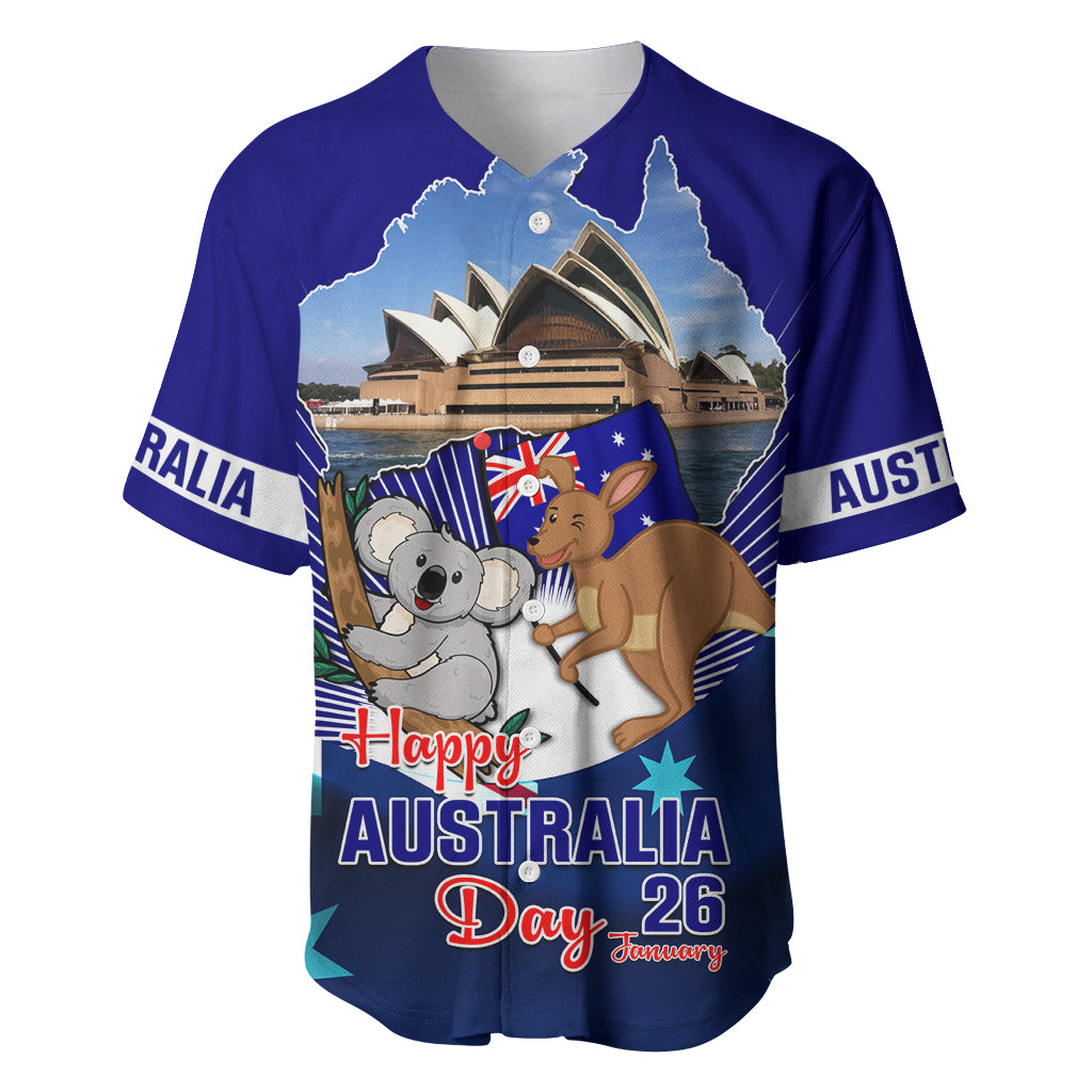 Australia Day Baseball Jersey 2024 Proud To Be Australian Flag Color - Vibe Hoodie Shop