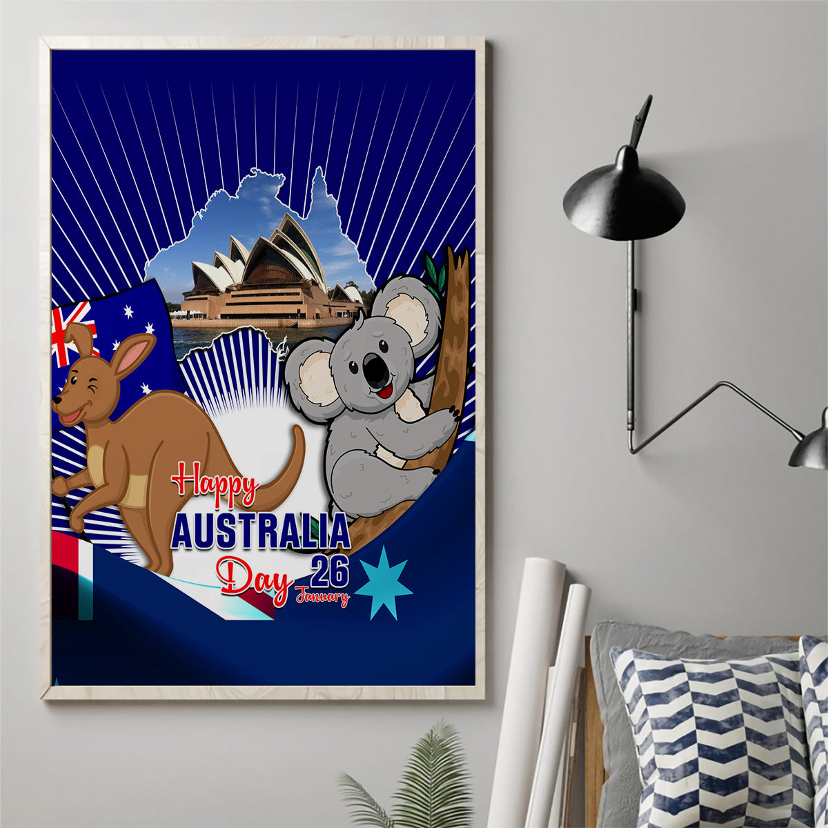 australia-day-canvas-wall-art-2024-proud-to-be-australian-flag-color