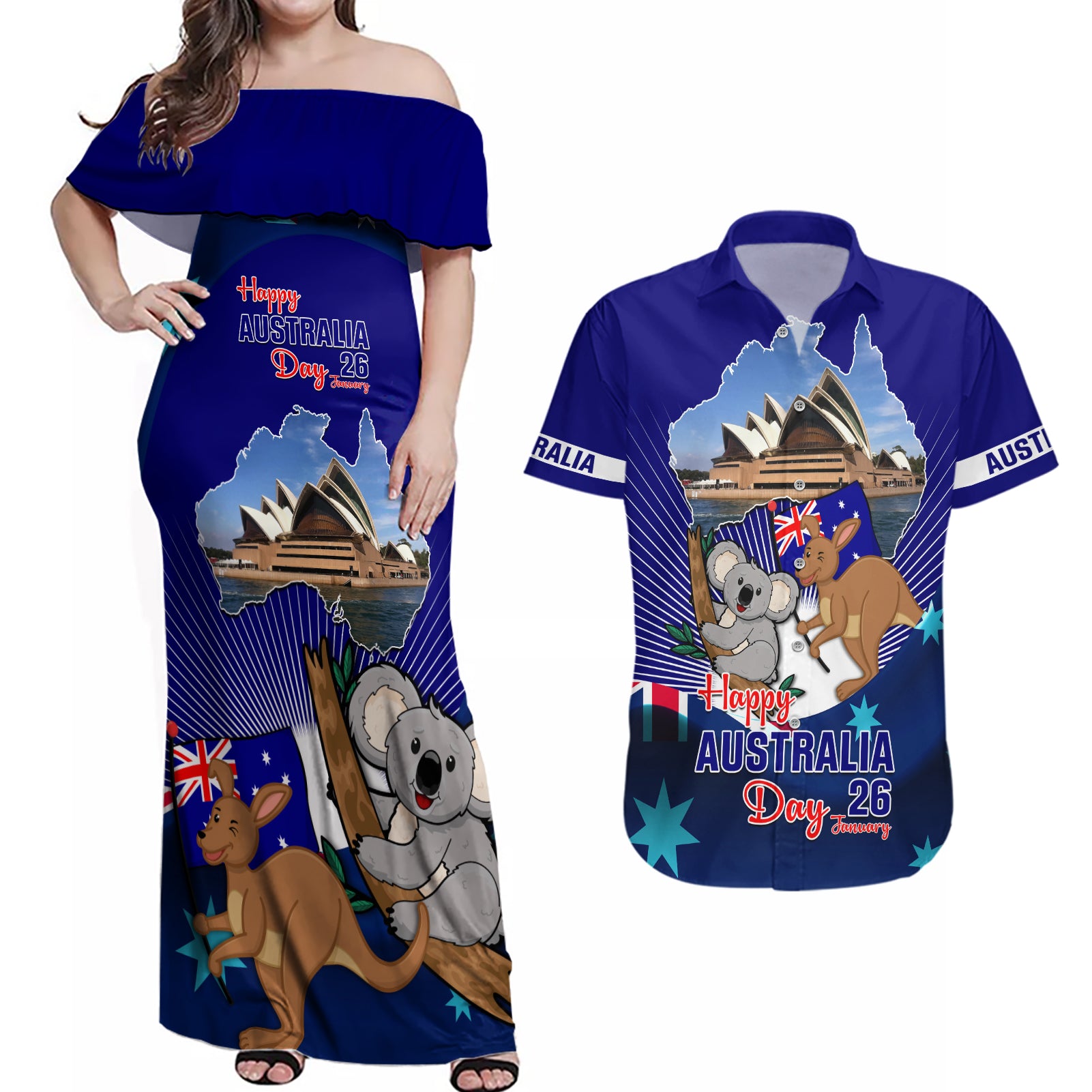 australia-day-couples-matching-off-shoulder-maxi-dress-and-hawaiian-shirt-2024-proud-to-be-australian-flag-color