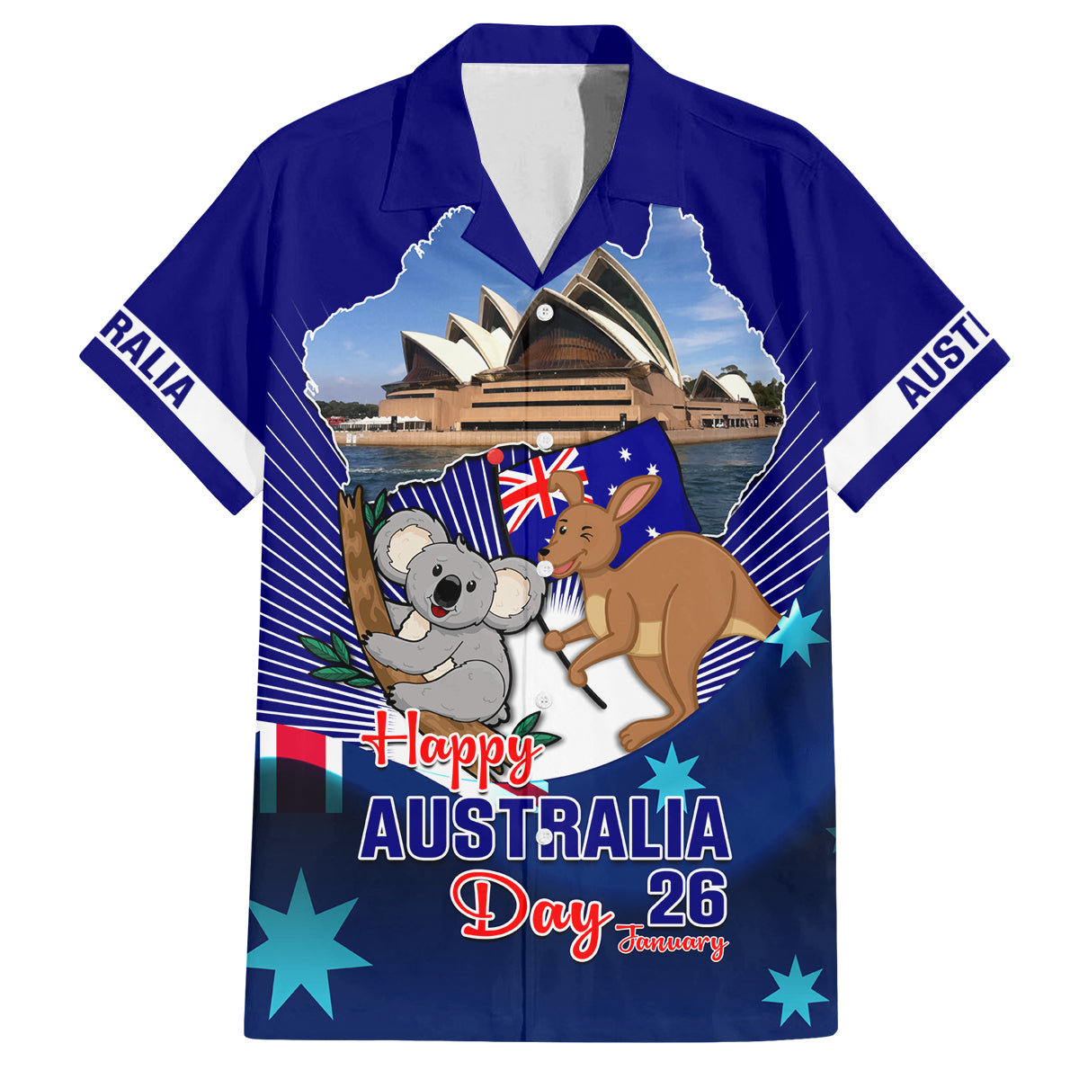 australia-day-family-matching-long-sleeve-bodycon-dress-and-hawaiian-shirt-2024-proud-to-be-australian-flag-color