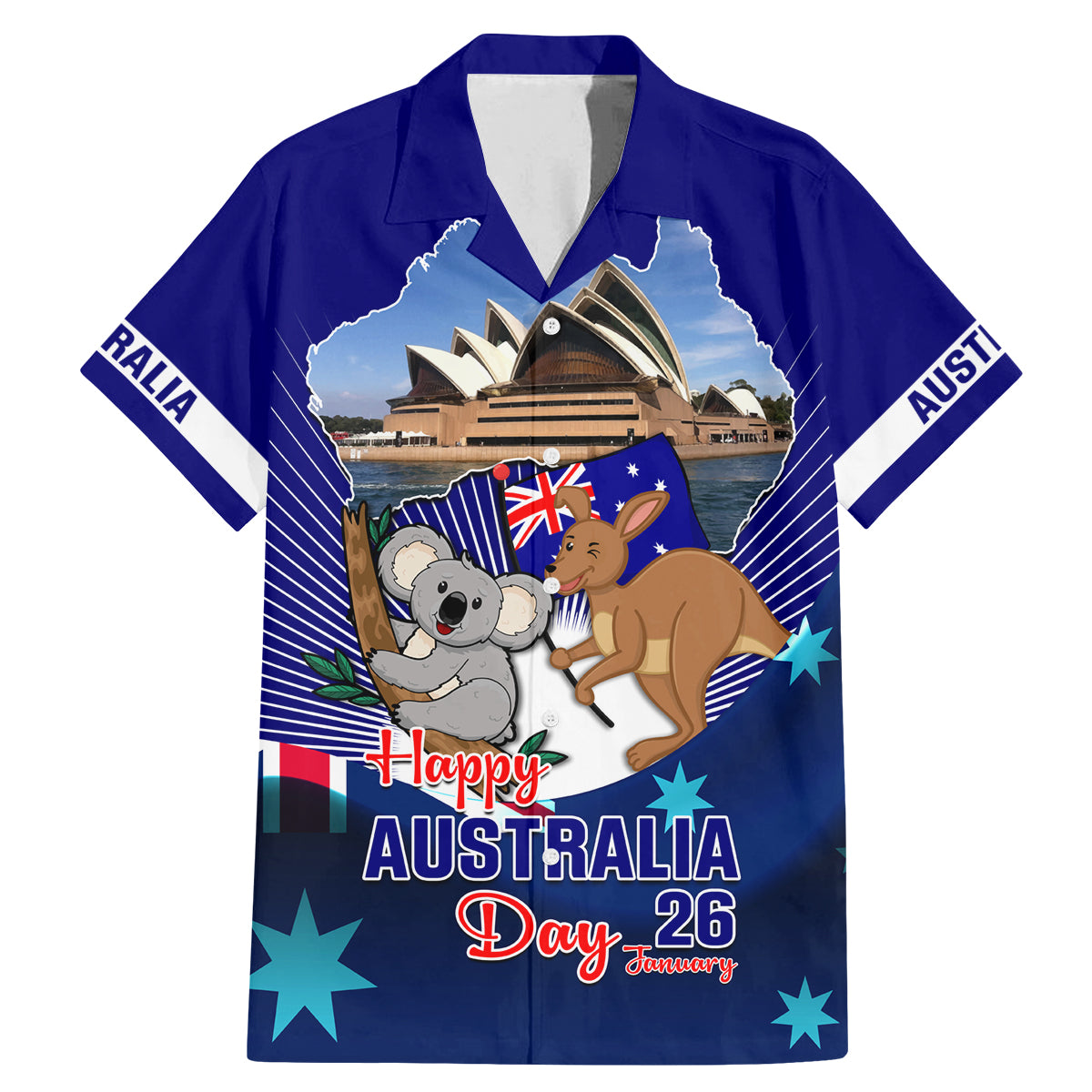 australia-day-family-matching-mermaid-dress-and-hawaiian-shirt-2024-proud-to-be-australian-flag-color