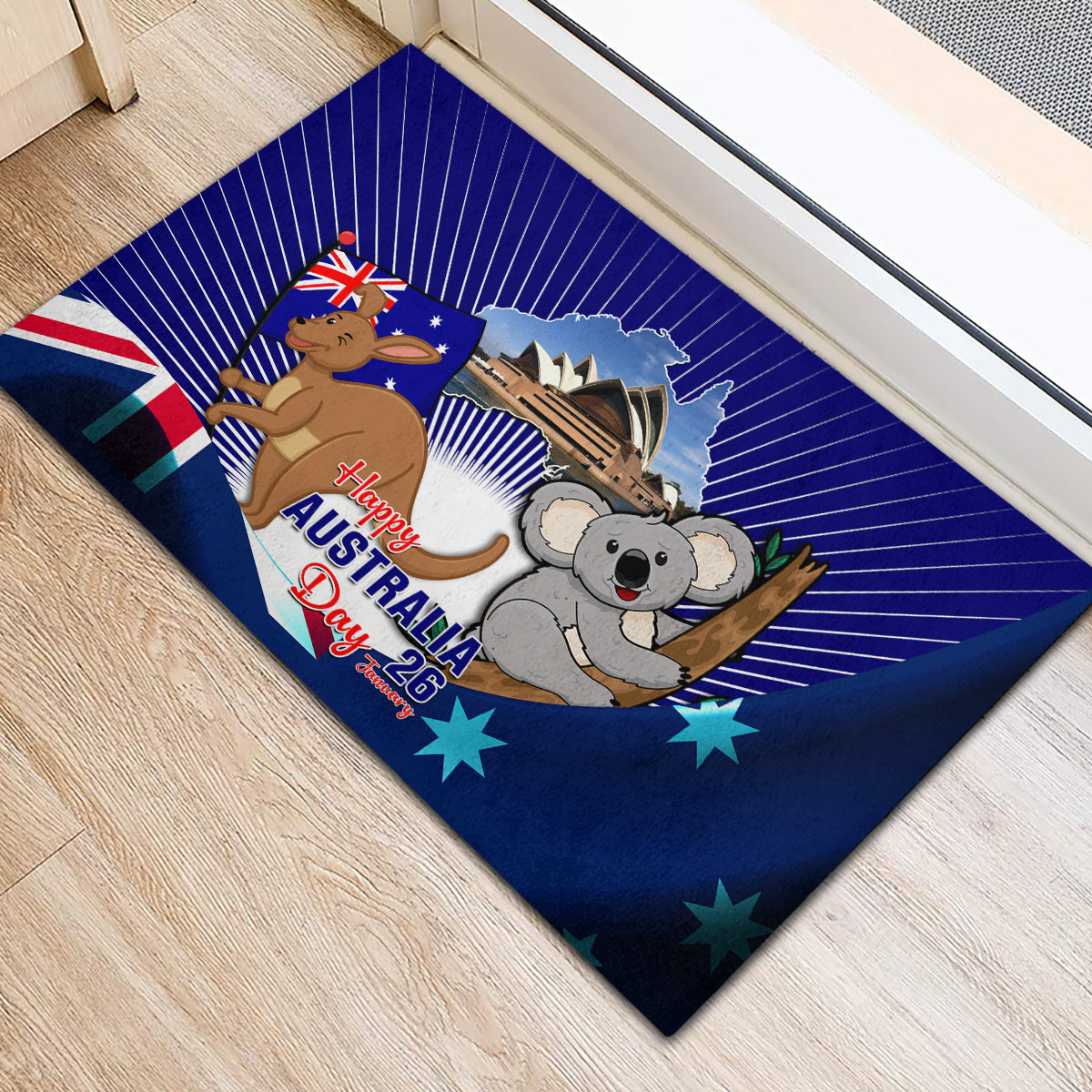 australia-day-rubber-doormat-2024-proud-to-be-australian-flag-color