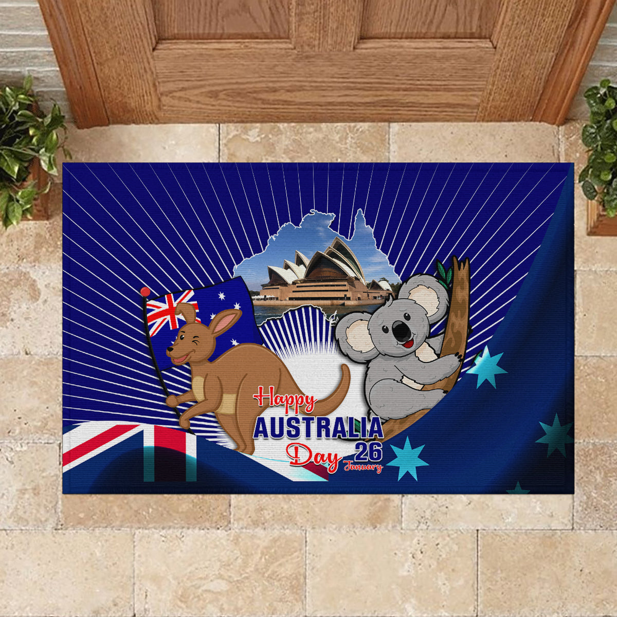 australia-day-rubber-doormat-2024-proud-to-be-australian-flag-color