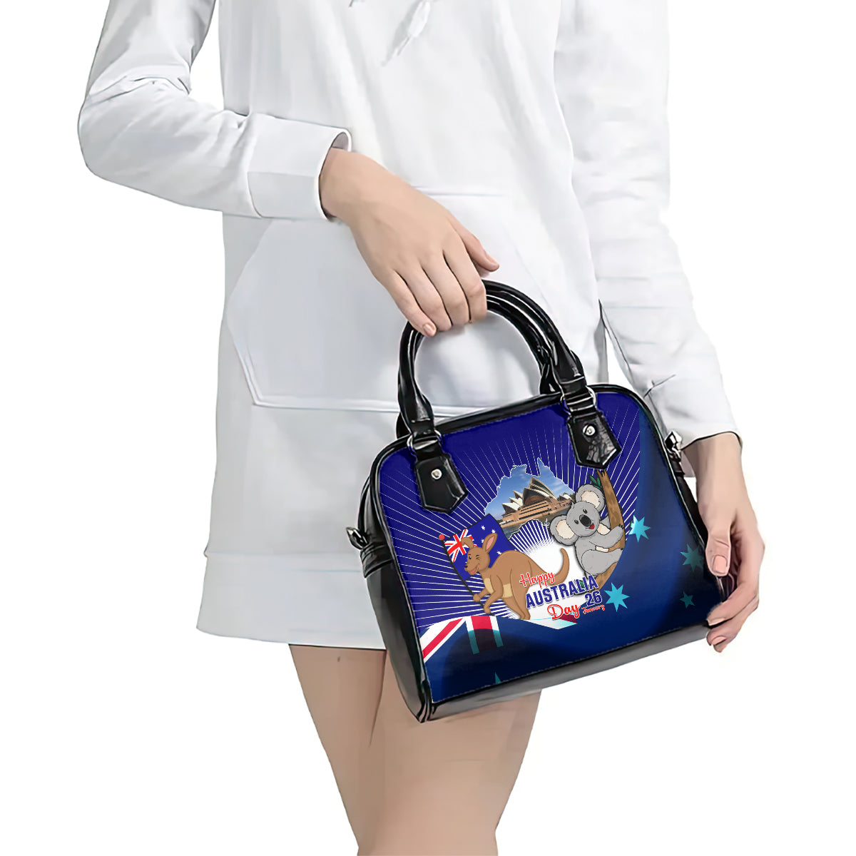 Australia Day Shoulder Handbag 2024 Proud To Be Australian Flag Color - Vibe Hoodie Shop