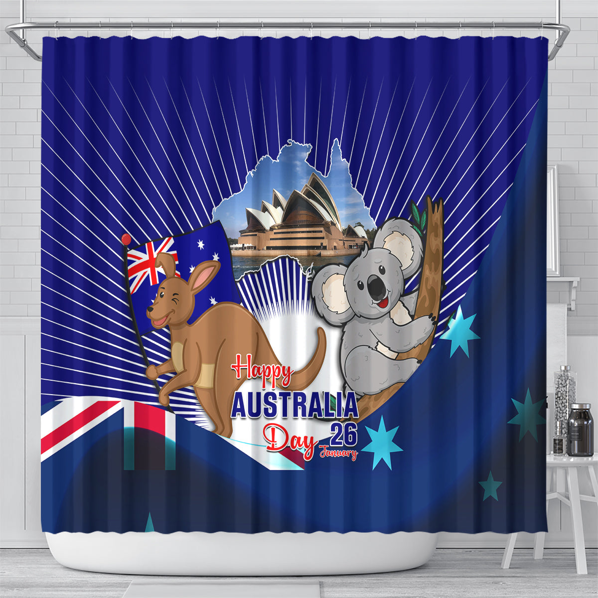 australia-day-shower-curtain-2024-proud-to-be-australian-flag-color