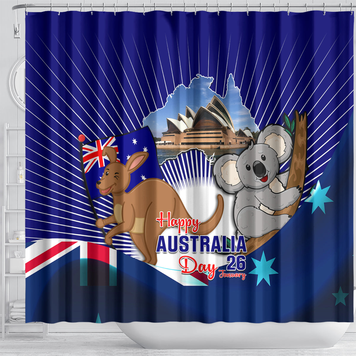 australia-day-shower-curtain-2024-proud-to-be-australian-flag-color