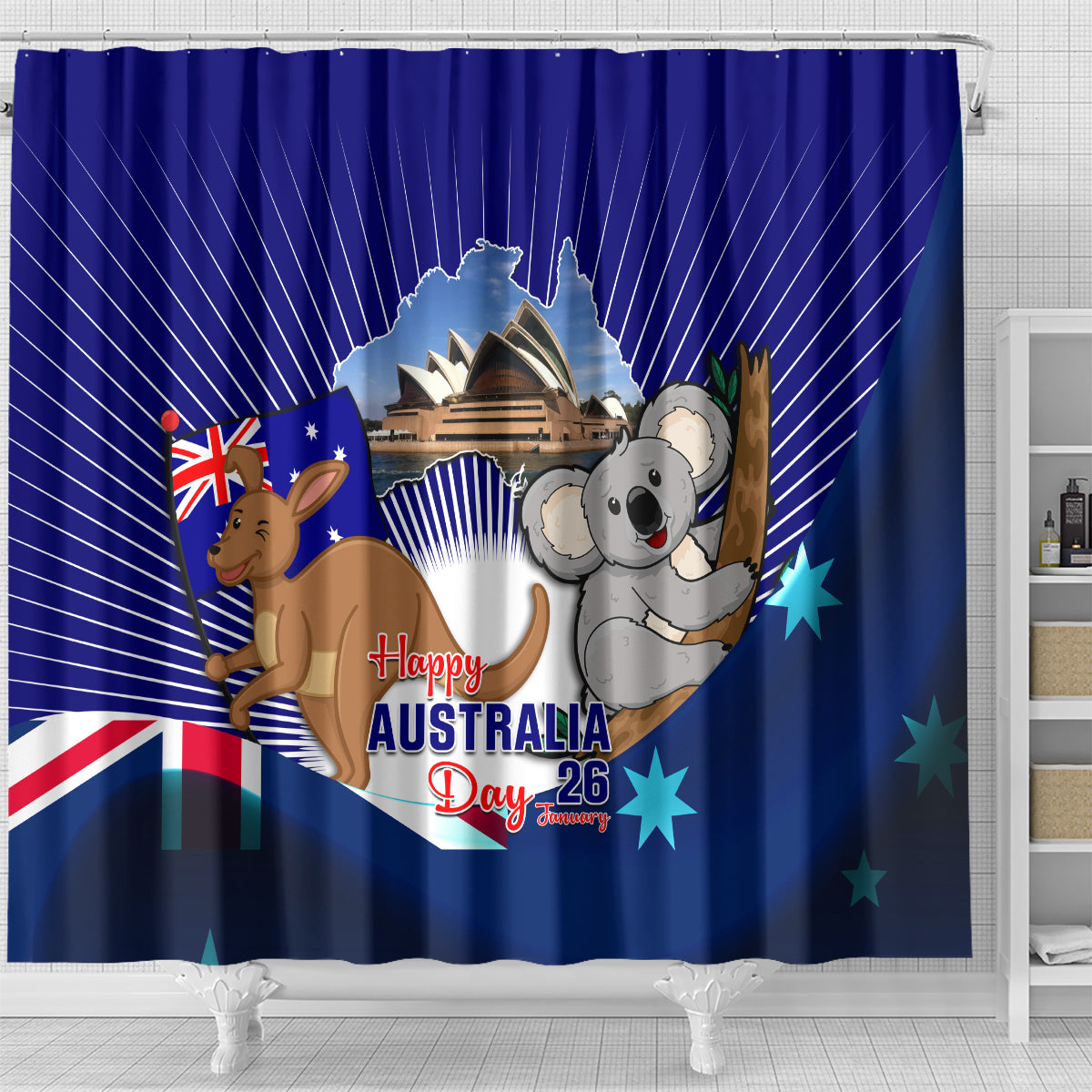 australia-day-shower-curtain-2024-proud-to-be-australian-flag-color