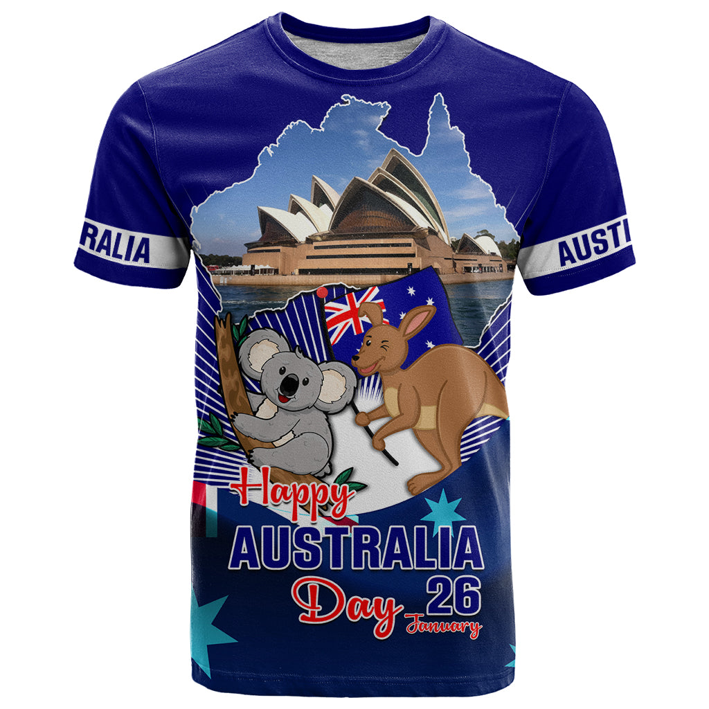 Australia Day T Shirt 2024 Proud To Be Australian Flag Color - Vibe Hoodie Shop