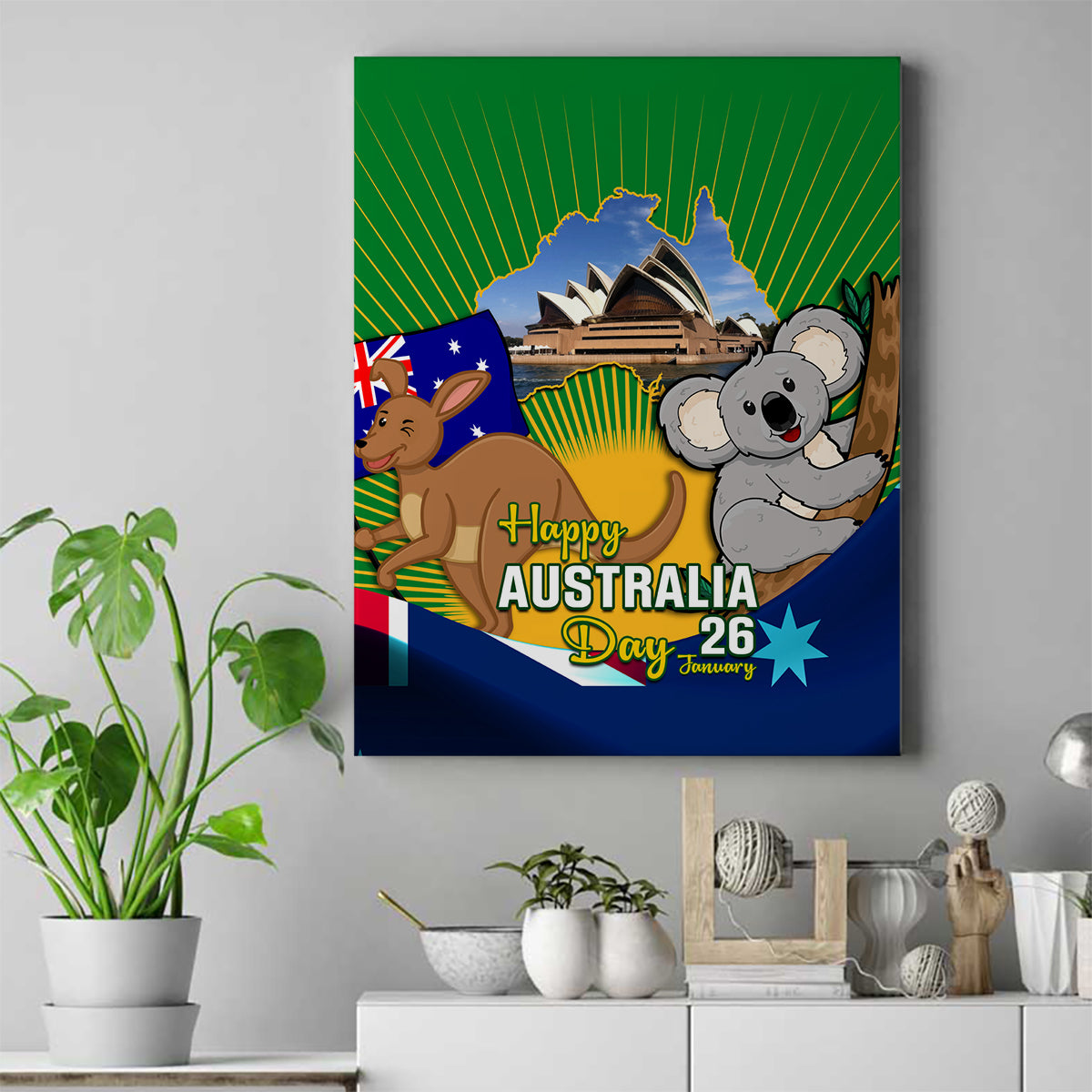 australia-day-canvas-wall-art-2024-proud-to-be-australian-national-color