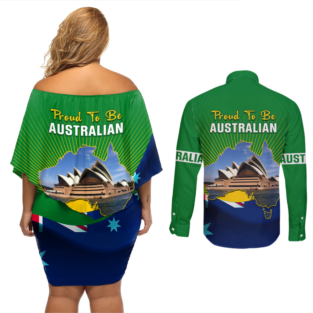 australia-day-couples-matching-off-shoulder-short-dress-and-long-sleeve-button-shirt-2024-proud-to-be-australian-national-color